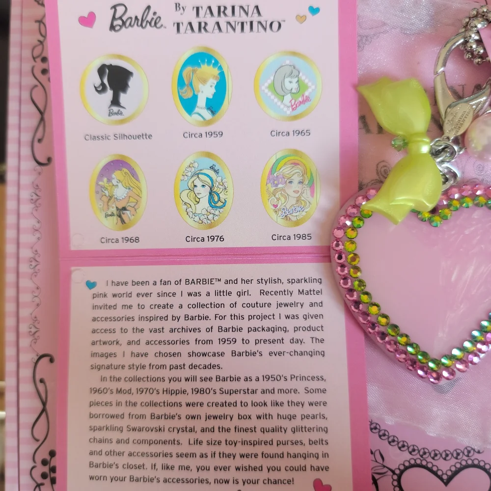 Barbie TM Heart Keychain by Tarina Tarantino - Picture 9 of 10